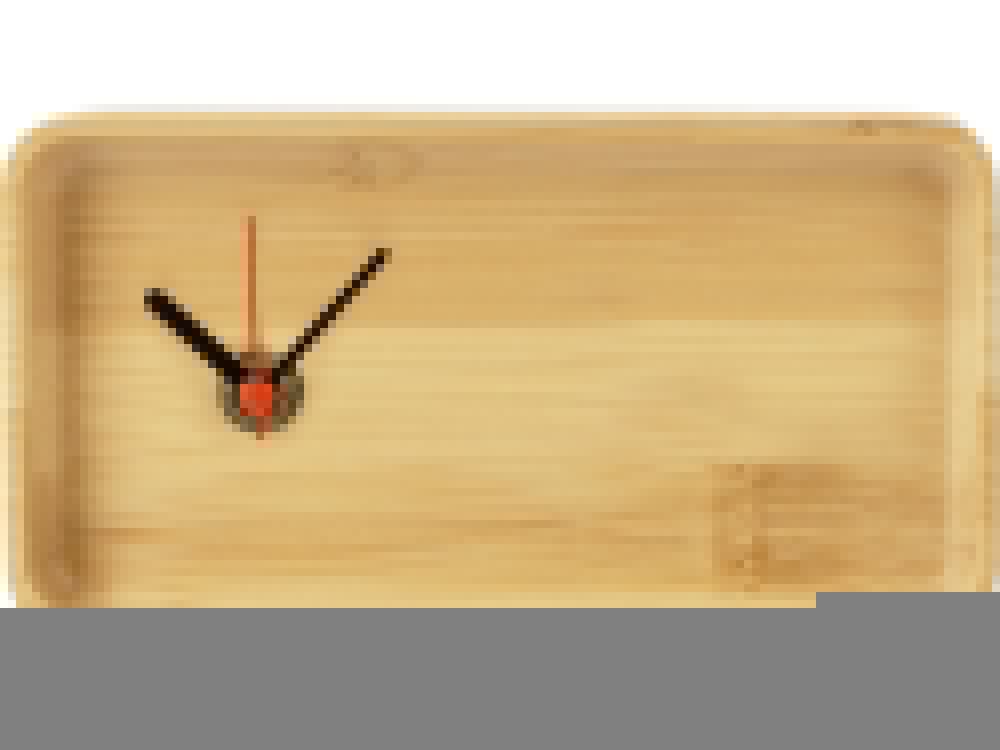 Часы из бамбука Squarium