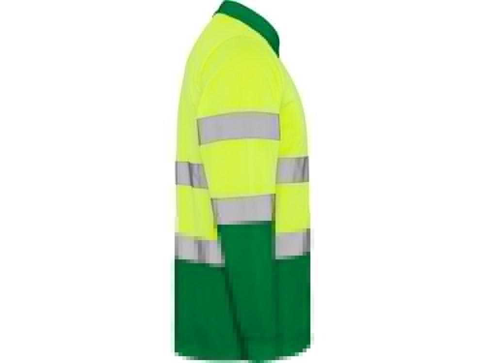 Рубашка поло со светоотражающими полосами Polaris с длинным рукавом, мужская