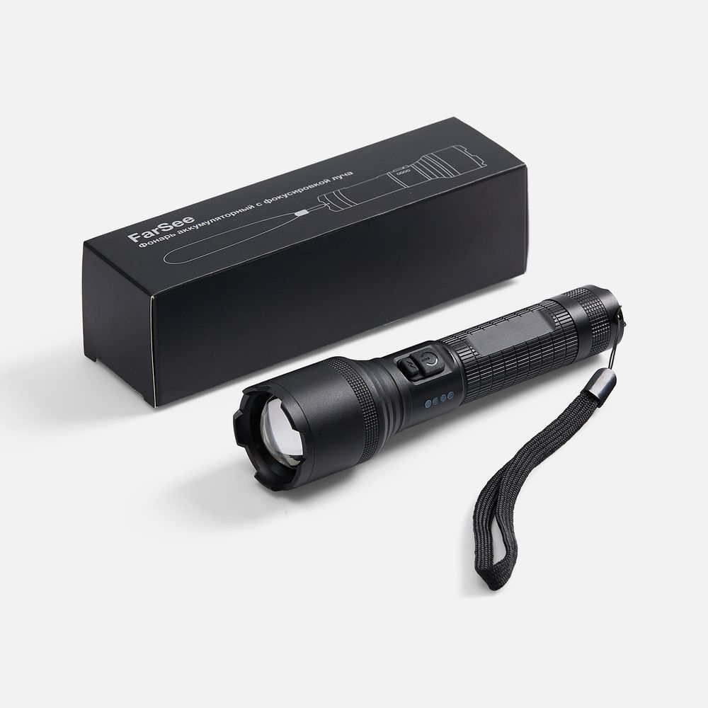 Фонарь аккумуляторный с фокусировкой луча FarSee