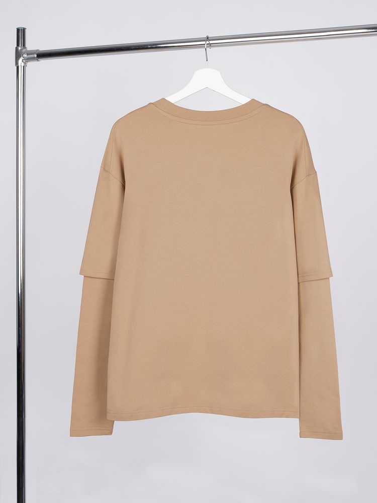 Футболка оверсайз с двойным рукавом Kosmos