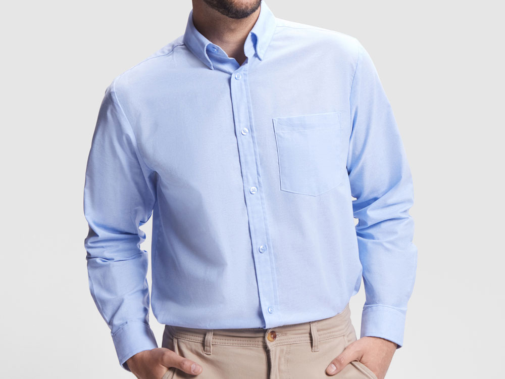 Рубашка с длинным рукавом Oxford, мужская