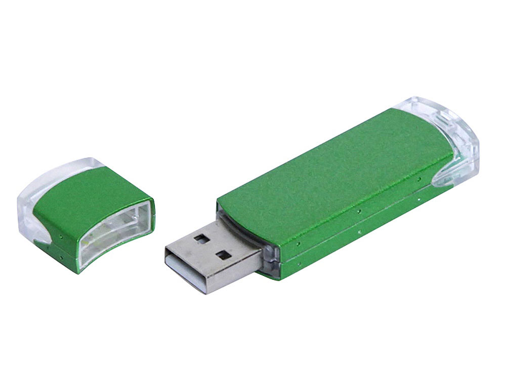 USB 3.0- флешка промо на 128 Гб прямоугольной классической формы