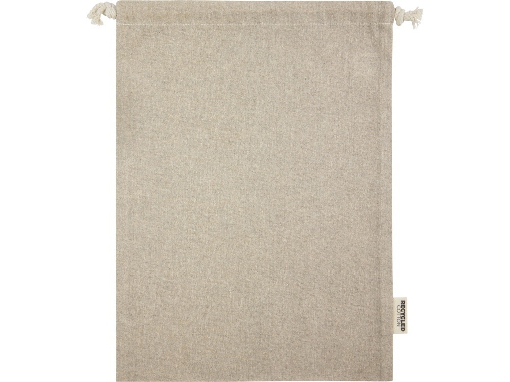 Большая подарочная сумка Pheebs из переработанного хлопка 4 л