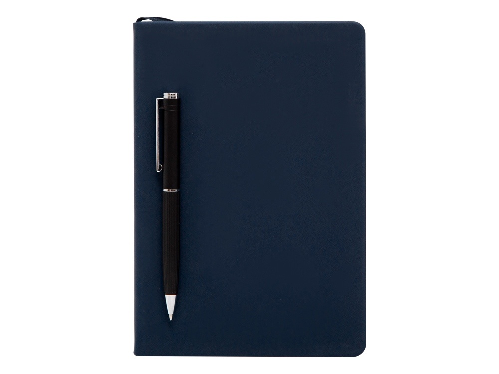 Бизнес-блокнот А5 С3 soft-touch с магнитным держателем для ручки