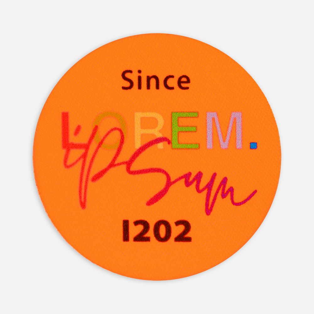 Наклейка тканевая Lunga Round, M