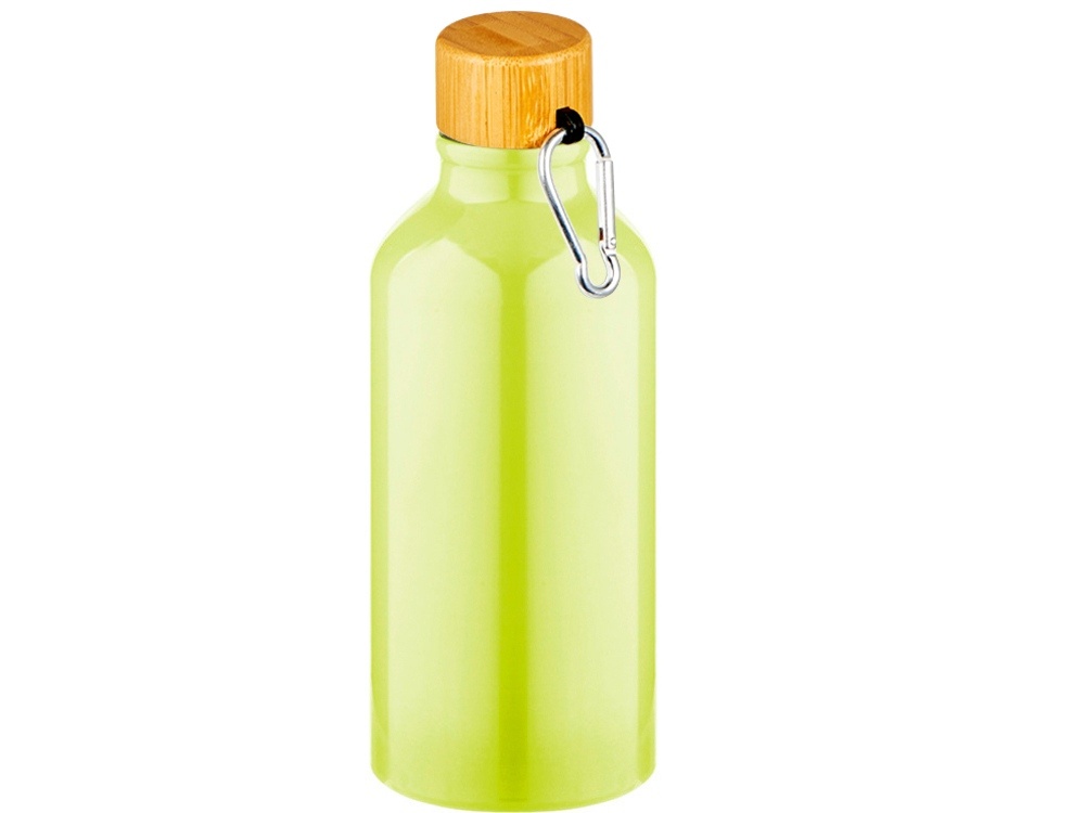 Бутылка Hip S Bamboo с карабином, 400 мл