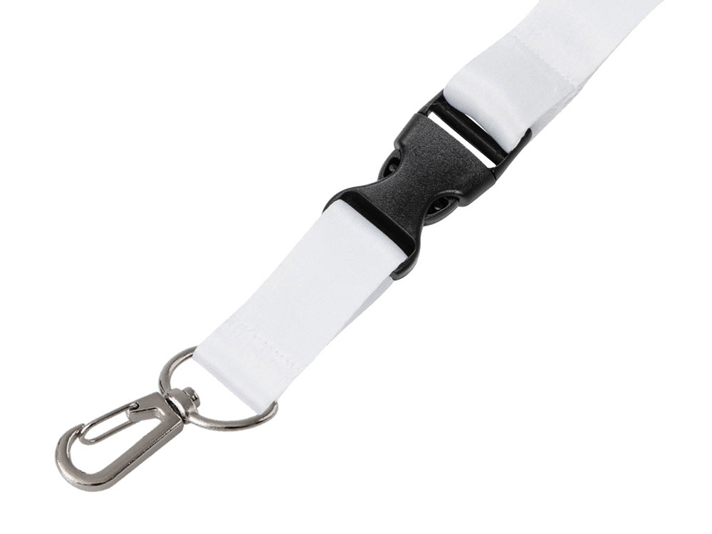 Ланъярд под сублимацию с карабином, межуровневым замком и замком обрыва, 2 см