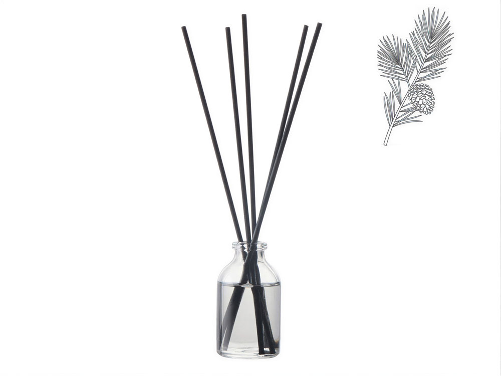 Подарочный набор Re:f. Shelter  с пледом, зеркалом, свечой и диффузором