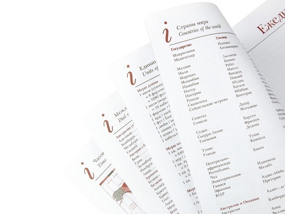 Ежедневник недатированный А5 Sidney Nebraska с серебряным срезом