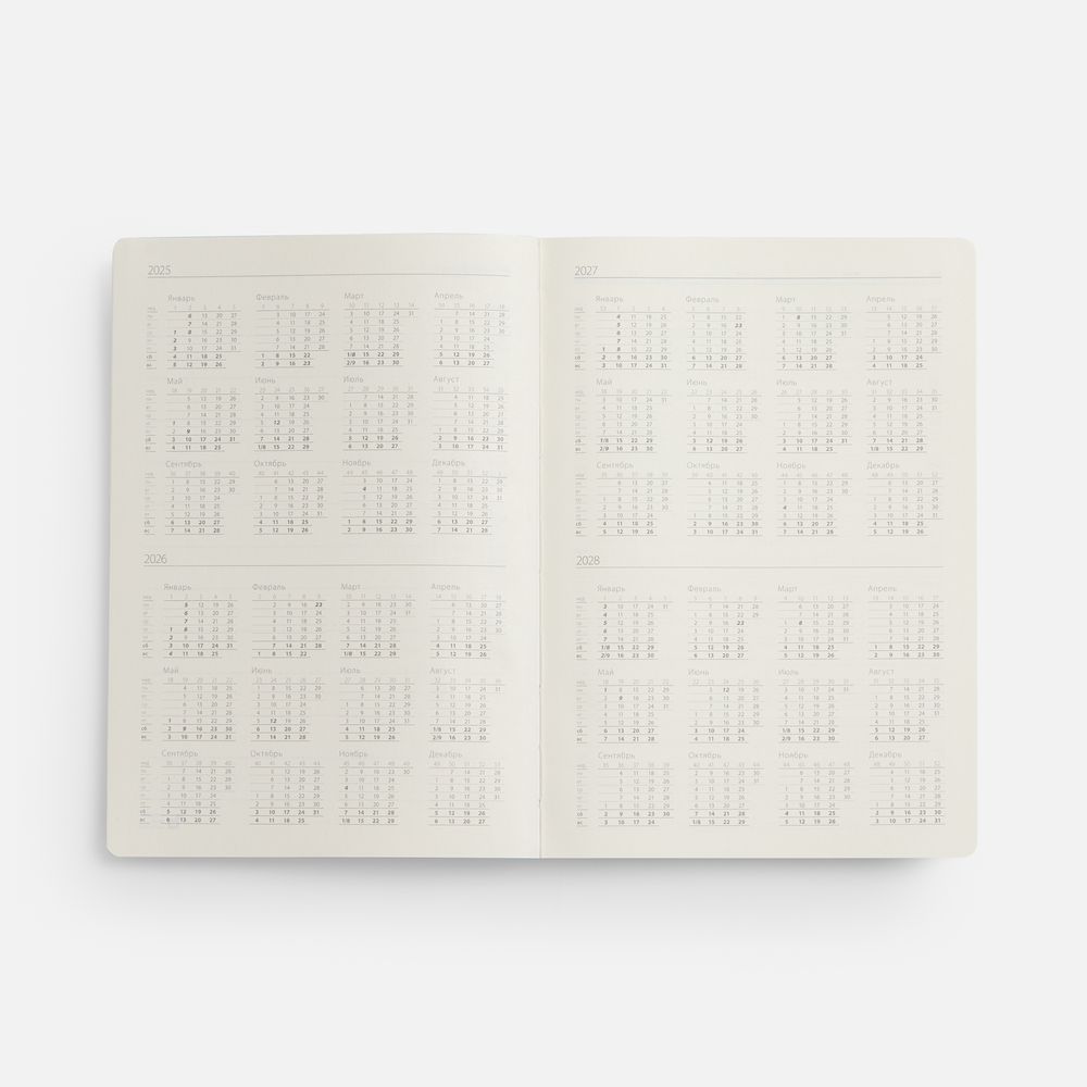 Ежедневник Urban Hard, недатированный