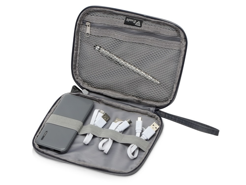 Подарочный набор с ручкой и повербанком Nathom