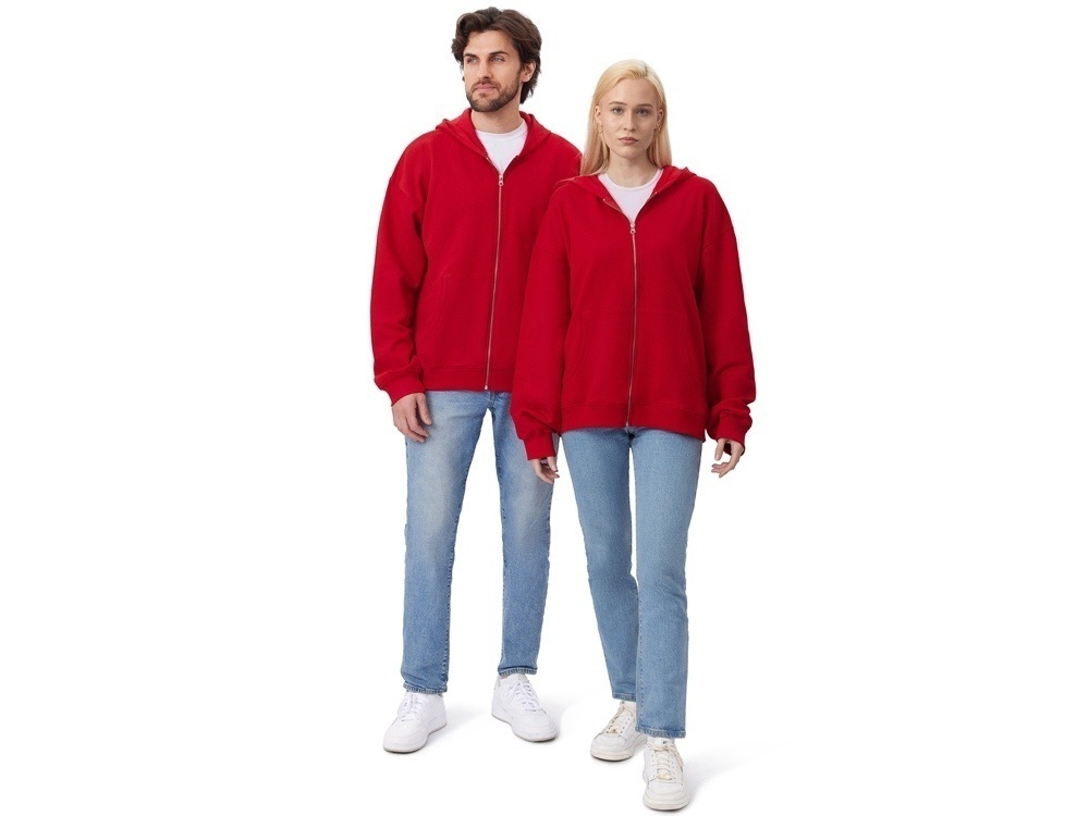 Толстовка оверсайз с капюшоном на молнии Monaco