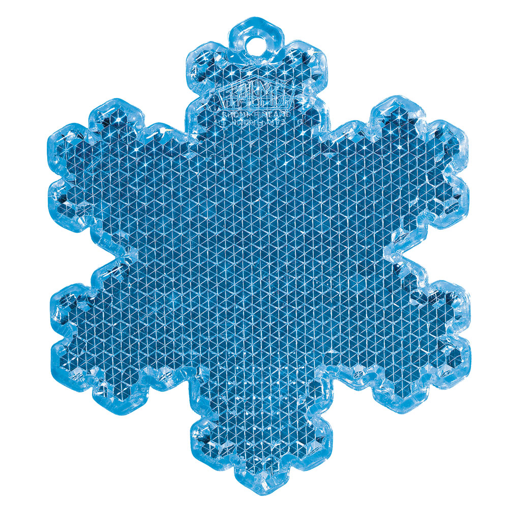 Пешеходный светоотражатель «Снежинка»