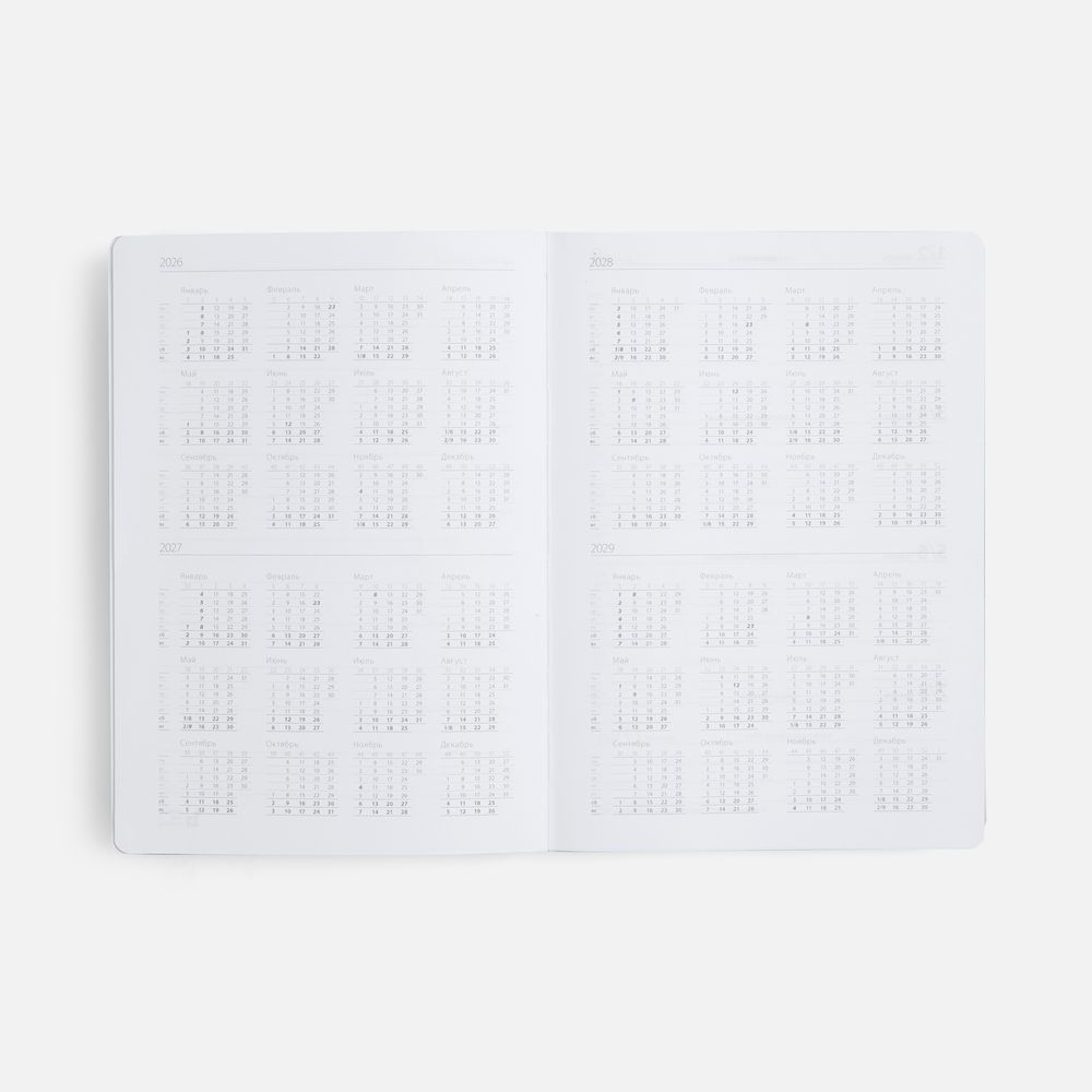 Ежедневник Must Metal, датированный