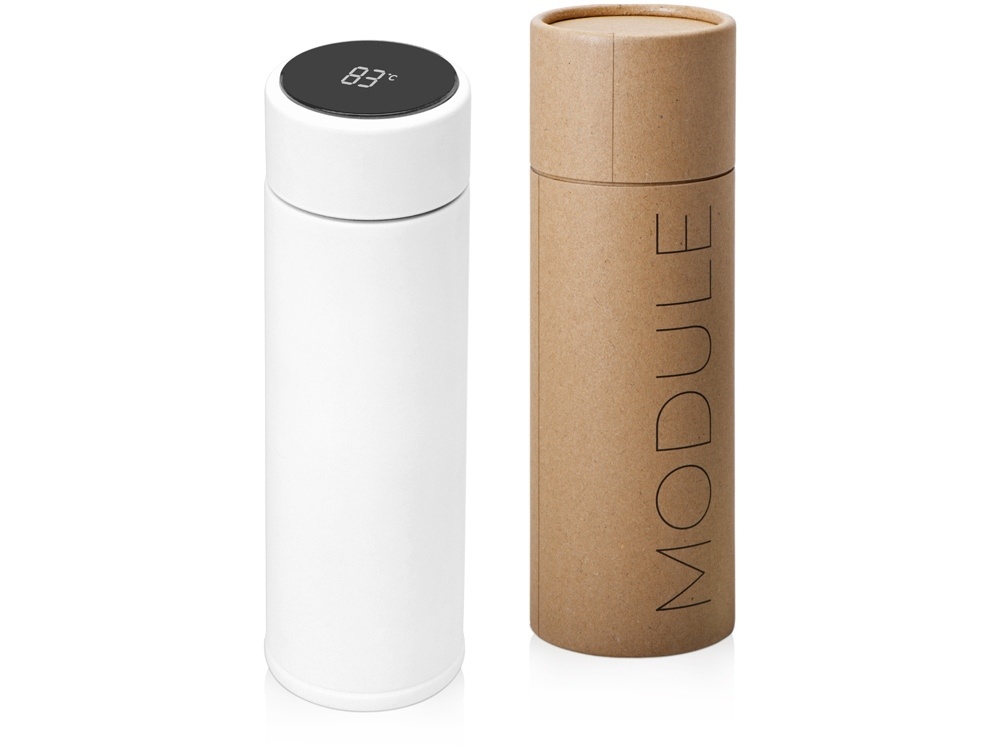 Вакуумный термос Module с индикатором температуры, тубус, 360 мл