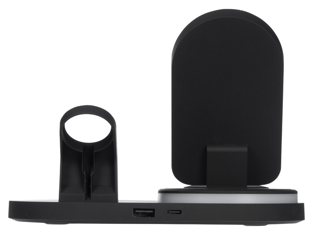 Складная зарядная станция с беспроводной зарядкой Flashport, 15 Вт