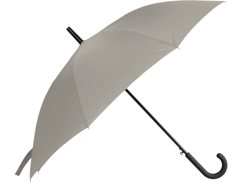 Зонт-трость Reviver с куполом из переработанного пластика