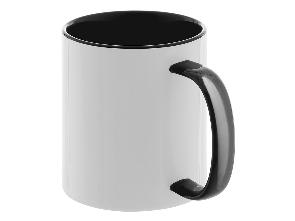 Керамическая кружка со стеклянной ручкой для сублимации Charm