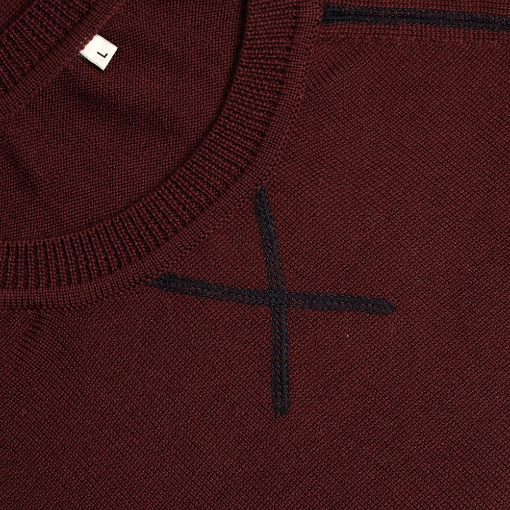 Джемпер Stitch с контрастной отделкой