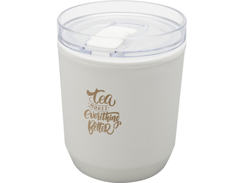 Кружка из переработанного пластика Hudson с двойными стенками