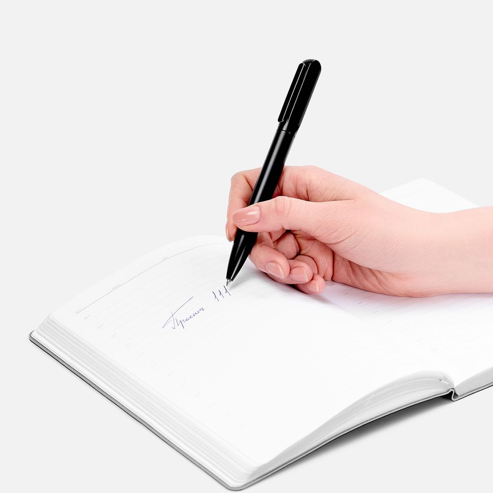 Ручка шариковая Lucenti с подсветкой логотипа