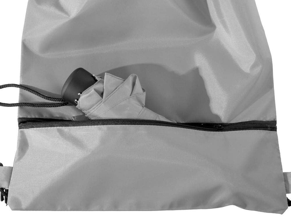 Зонт Picau из переработанного пластика в сумочке