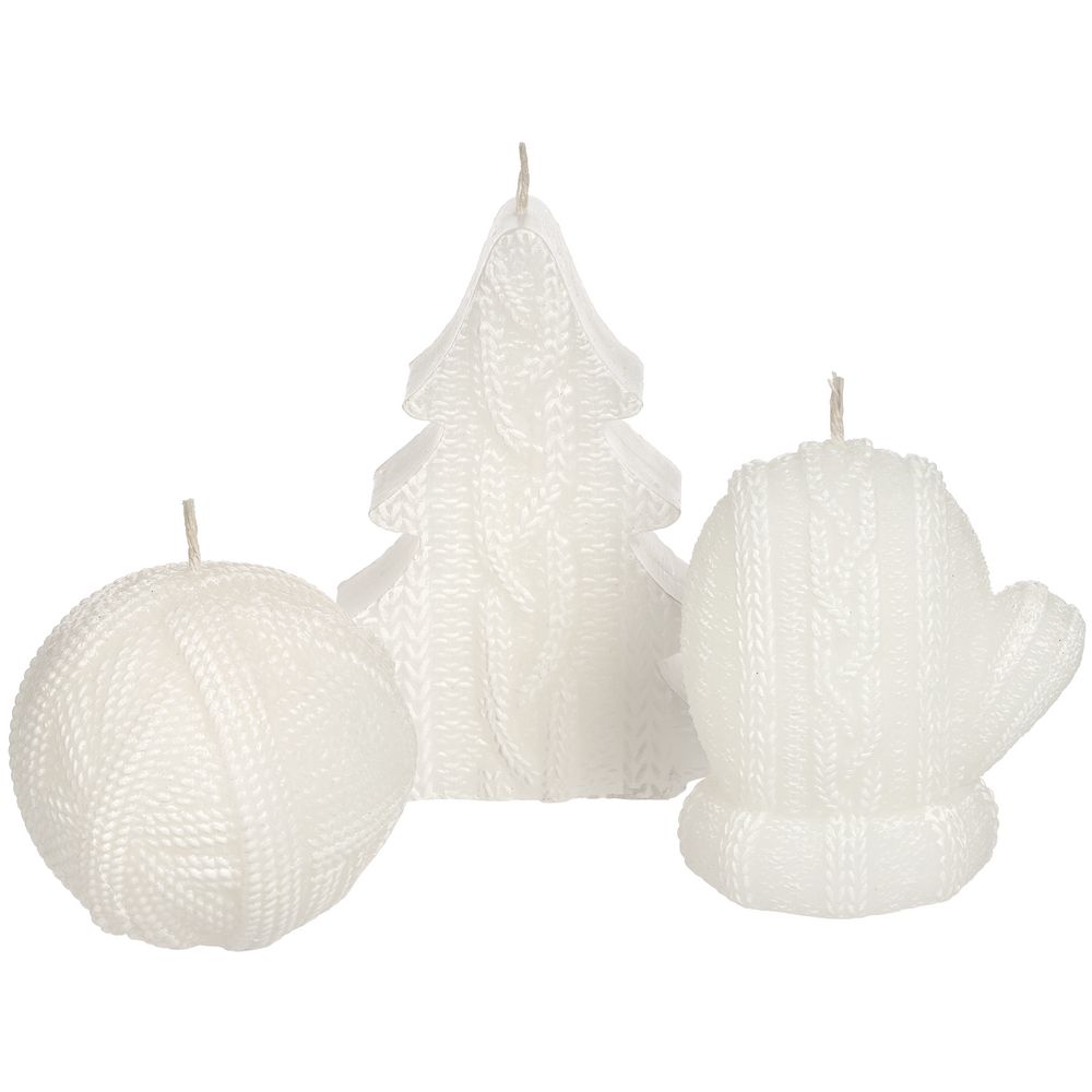 Свеча Kniteam, варежка