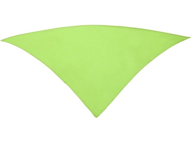 Шейный платок FESTERO треугольной формы, зеленое яблоко