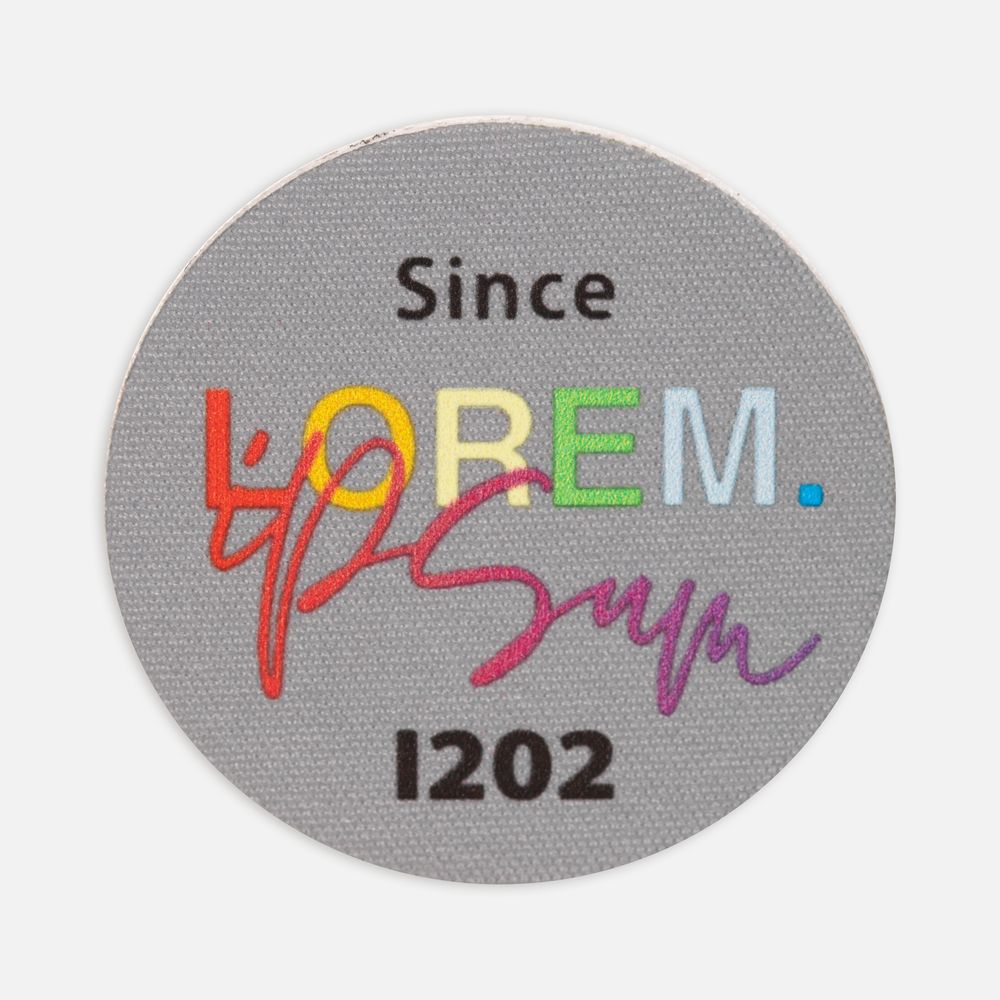 Наклейка тканевая Lunga Round, M