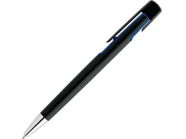 BRIGT. Шариковая ручка с металлической отделкой, Королевский синий