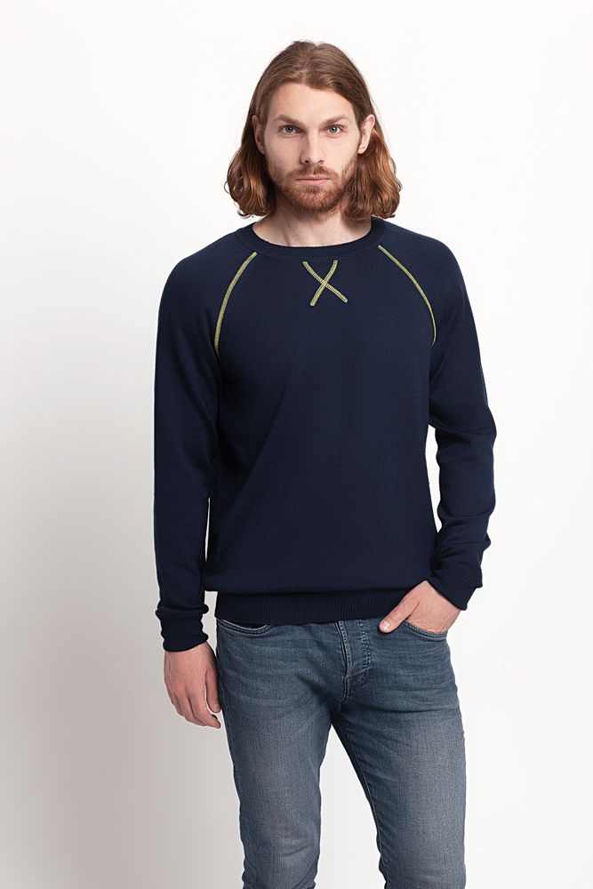 Джемпер Stitch с контрастной отделкой