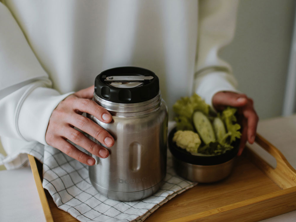 Вакуумный термос для еды Jerrycan, 470 мл