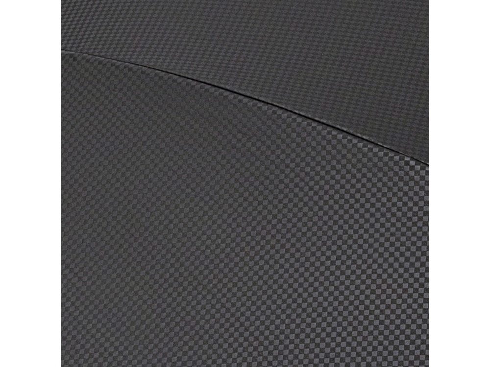 Зонт-трость Carbon с куполом из переработанного пластика