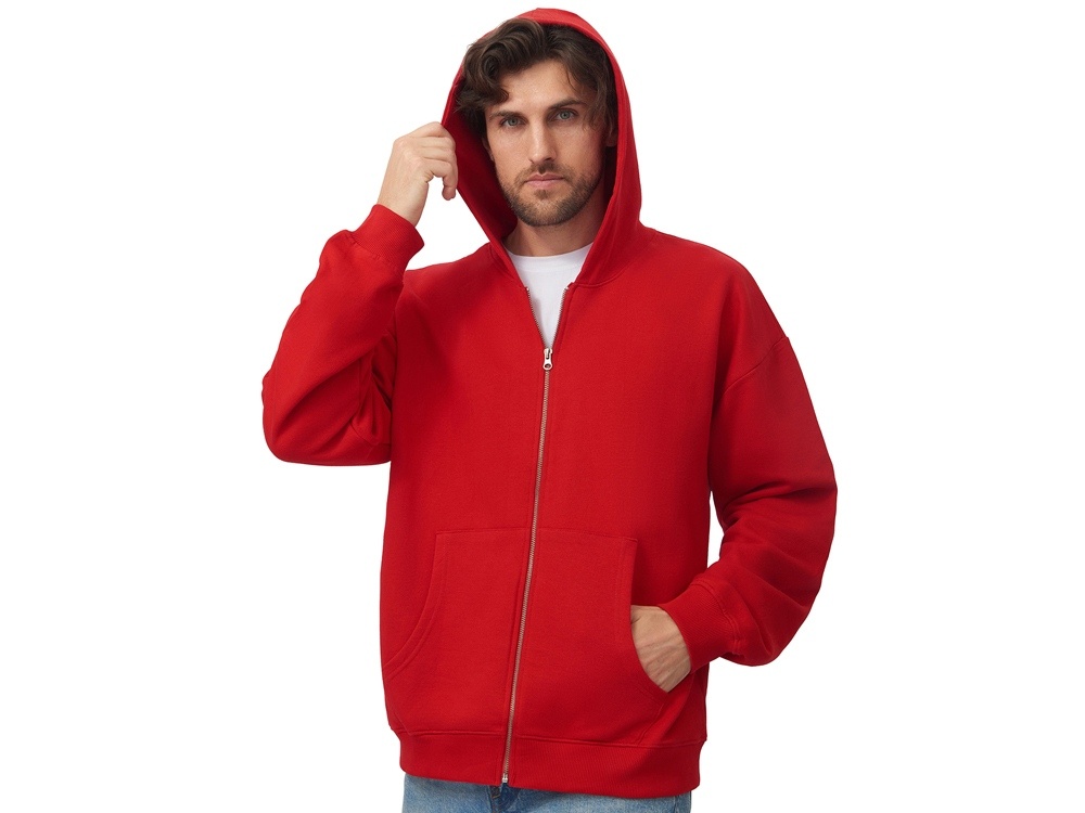 Толстовка оверсайз с капюшоном на молнии Monaco