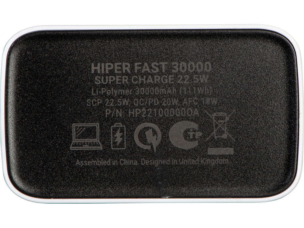 Портативный внешний аккумулятор FAST, 30000 mAh