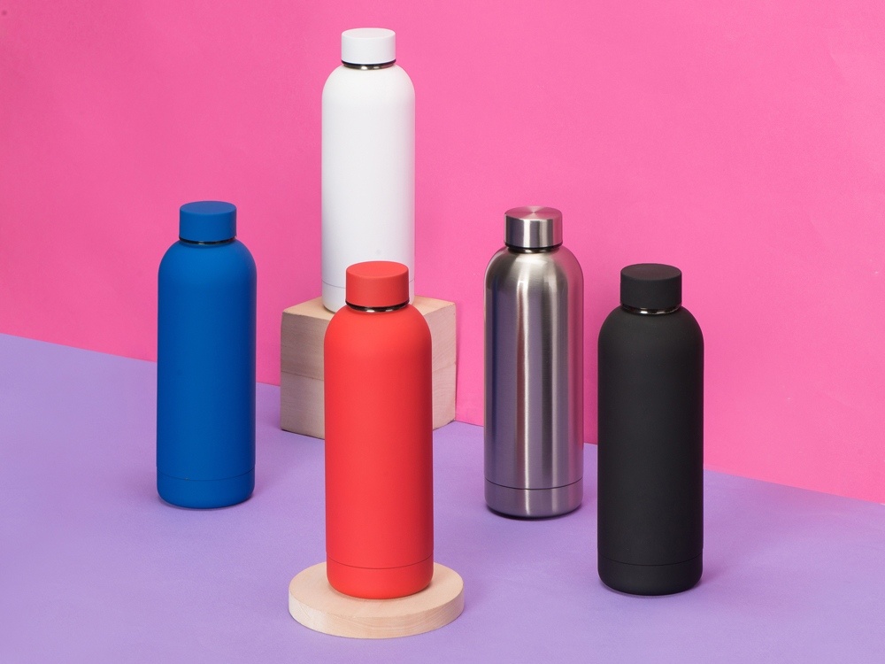 Вакуумная термобутылка с медной изоляцией Cask, тубус, 500 мл