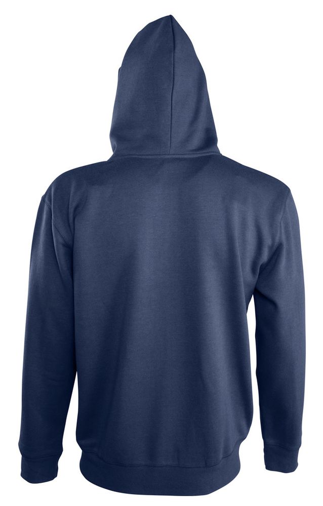 Толстовка мужская на молнии Soul Men 290 с контрастным капюшоном