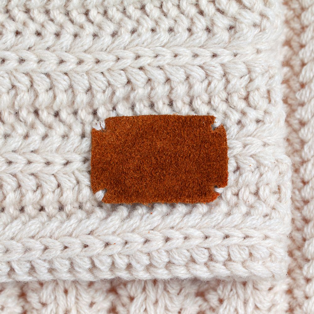 Лейбл замшевый Beta, S