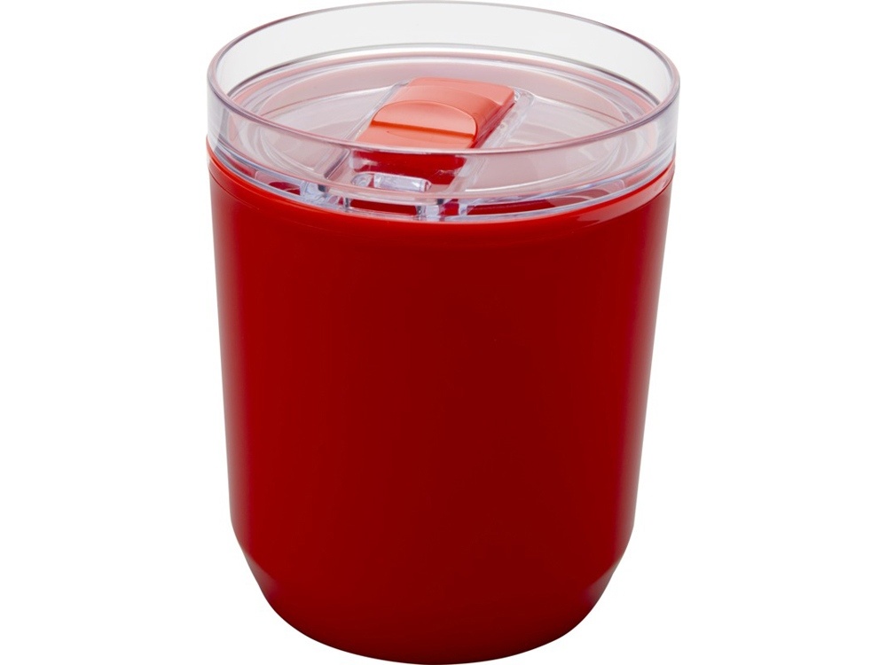 Кружка из переработанного пластика Hudson с двойными стенками