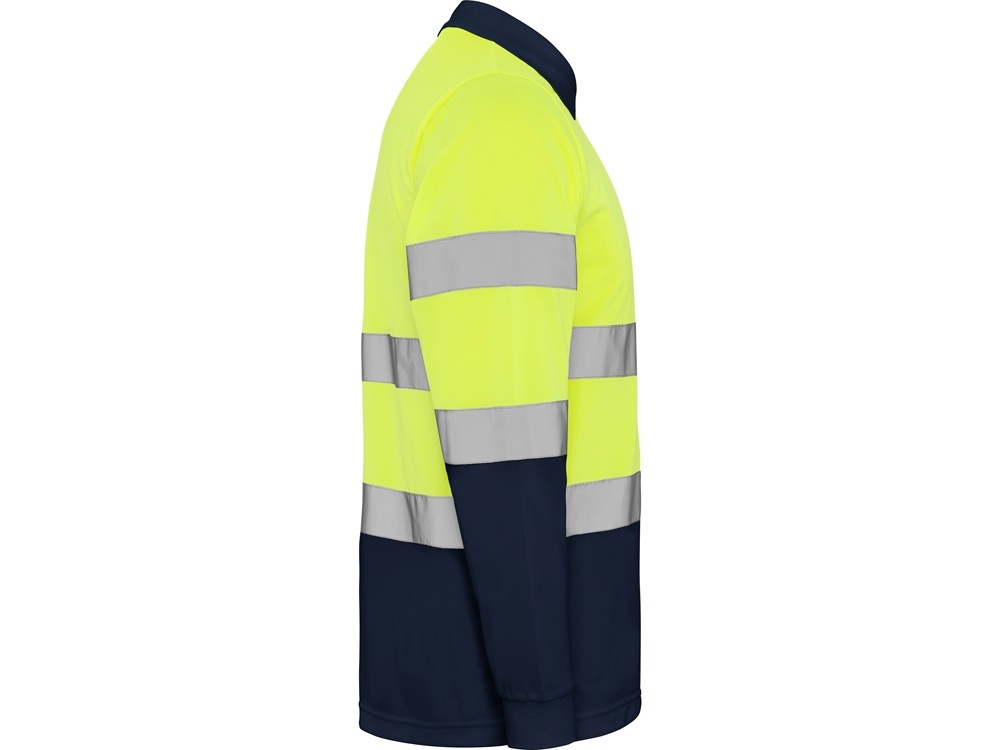 Рубашка поло со светоотражающими полосами Polaris с длинным рукавом, мужская