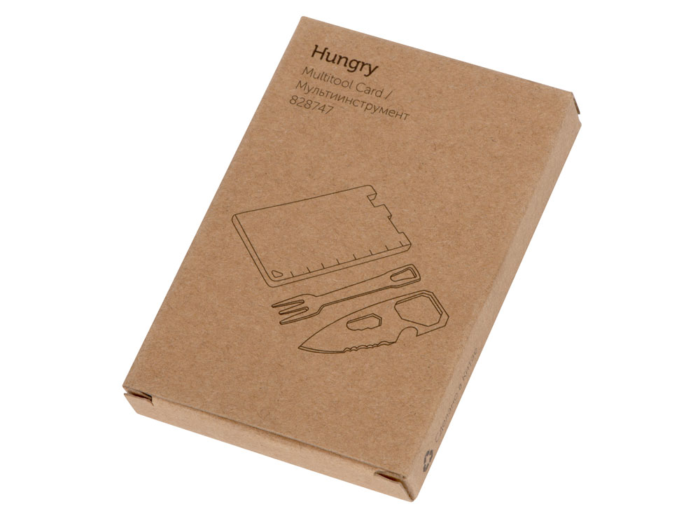 Мультиинструмент с ножом и вилкой Hungry