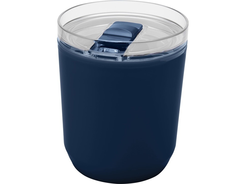 Кружка из переработанного пластика Hudson с двойными стенками