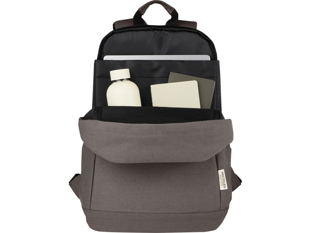 Противокражный рюкзак Joey для ноутбука 15,6 из переработанного брезента