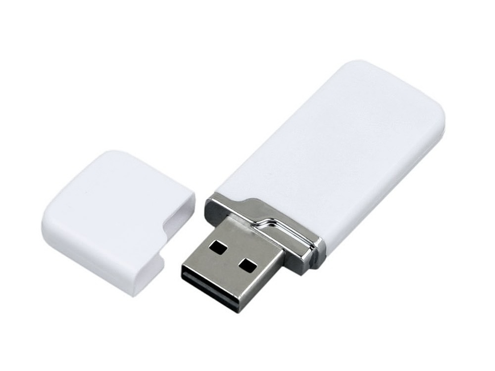 Флеш-накопитель USB 2.0 объемом 8 ГБ с уникальным колпачком