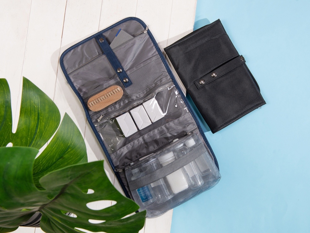 Несессер для путешествий со съемной косметичкой Flat