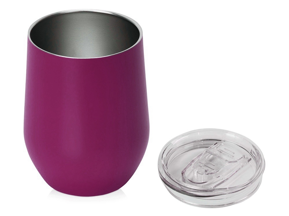 Вакуумная термокружка Sense, непротекаемая крышка, крафтовая упаковка