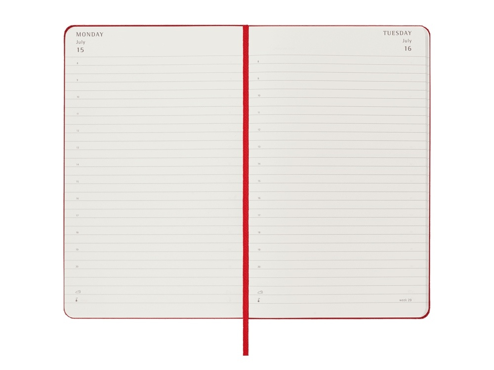 Записная книжка датированная А5 (Large) Classic на 2024 г.