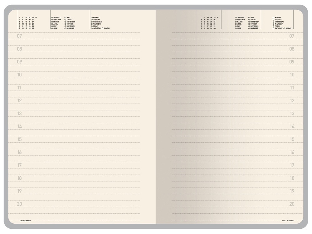 Ежедневник недатированный А5 Megapolis Velvet Flex