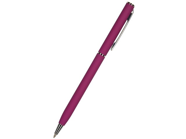 Ручка "Palermo" шариковая  автоматическая, бордовый металлический корпус, 0,7 мм, синяя