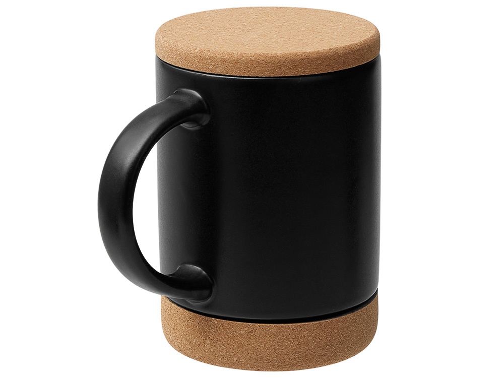Кружка с пробковым дном и крышкой Корк & Бон